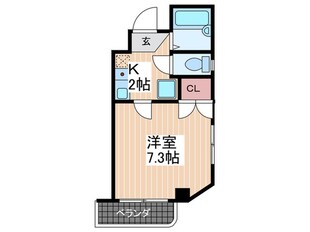 スリーゼ白島の物件間取画像